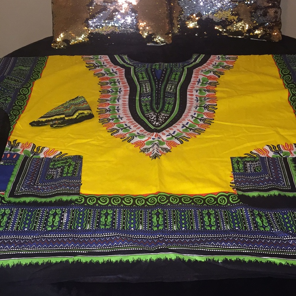 Dashiki with Head piece